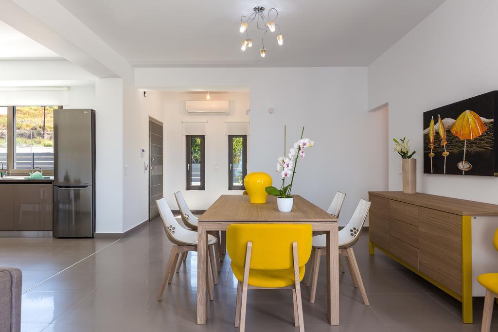 Eolia Iconic Villa, Walking Distance To The Beach, By Thinkvilla Panormos  Bagian luar foto